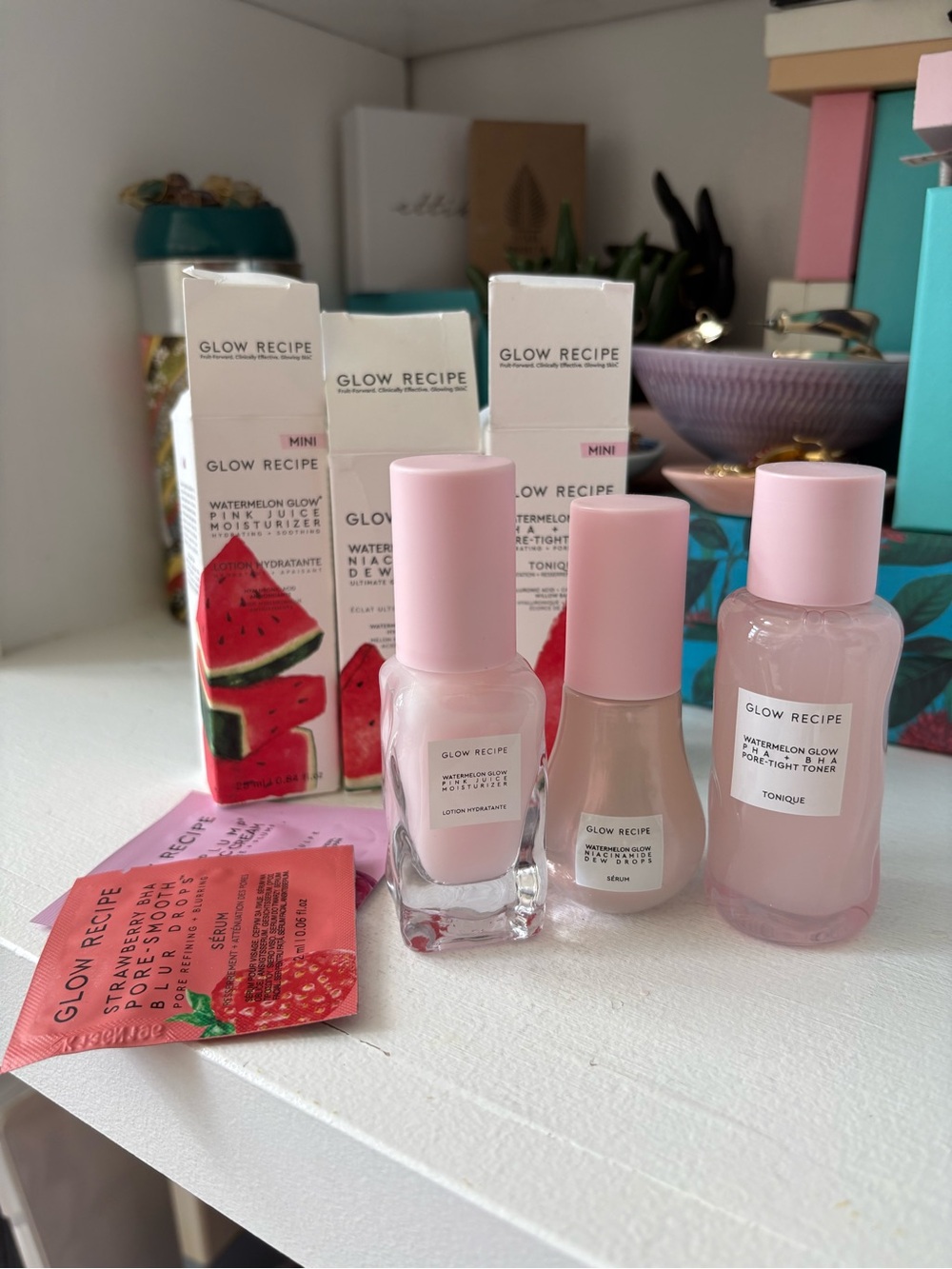 Glow Recipe Korean Real Glass Skin Skincare Kit